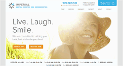 Desktop Screenshot of imperialdental.com